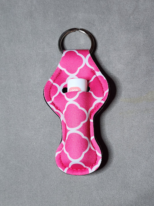 PINK - LIP BALM KEYCHAIN
