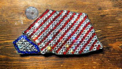 THE STATE OF PATRIOTISM  - PATRIOTIC PAPERWEIGHT
