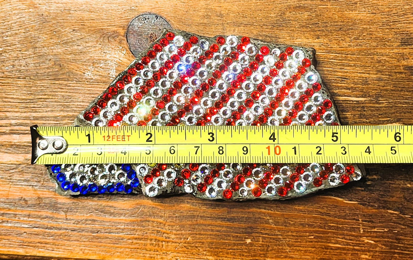 THE STATE OF PATRIOTISM  - PATRIOTIC PAPERWEIGHT