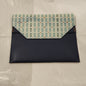 SWARVOSKI LEATHER DESIGNED TABLET CASE - UP TO 10"- NAVY / BLUE - TABLET 3
