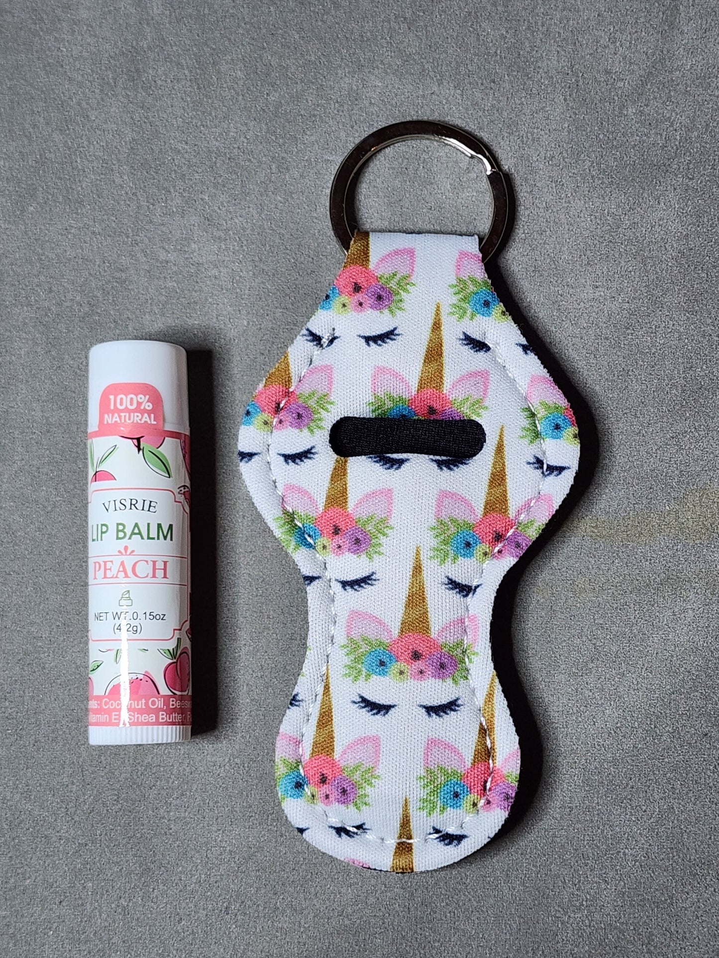 UNICORN - LIP BALM KEYCHAIN