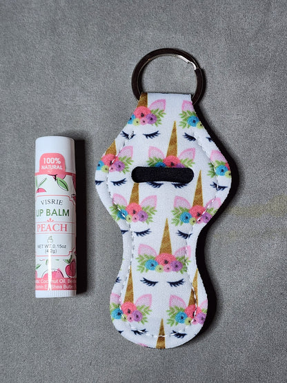 UNICORN - LIP BALM KEYCHAIN
