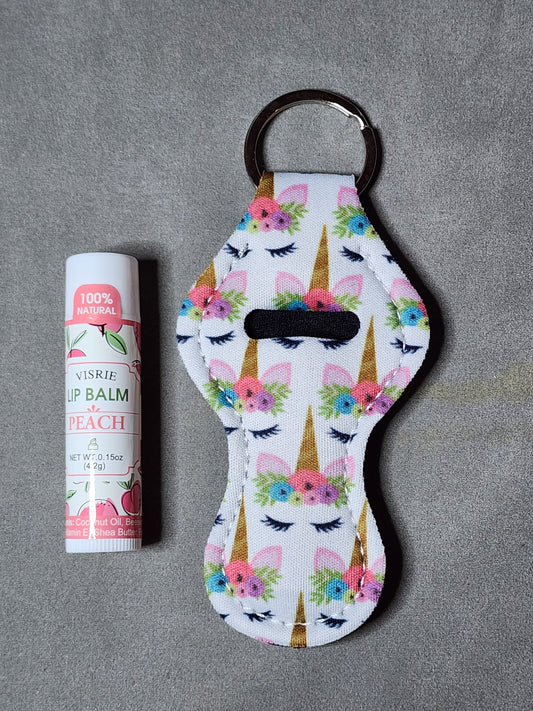 UNICORN - LIP BALM KEYCHAIN