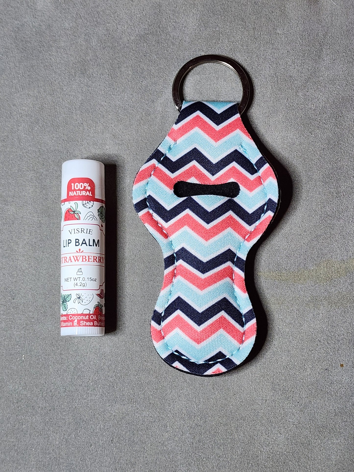 ZIG ZAG - LIP BALM KEYCHAIN
