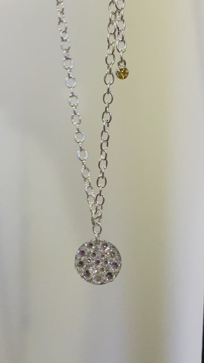 BRIGHT STAR #1 - HANDMADE SWAROVSKI PENDANT NECKLACE