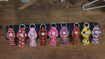 BASKETBALL - LIP BALM KEYCHAIN