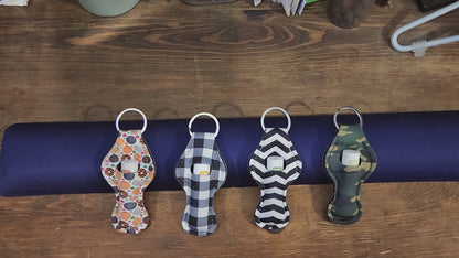 CAMO - LIP BALM KEYCHAIN