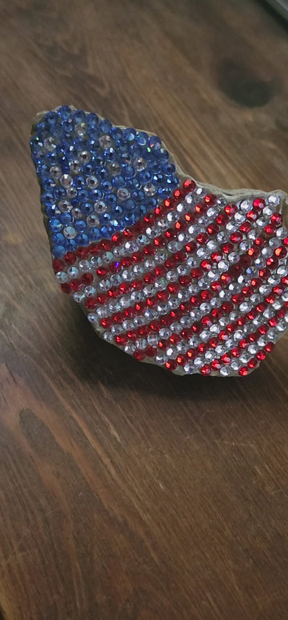 LITTLE MOUNT PATRIOT - PATRIOTIC PAPERWEIGHT